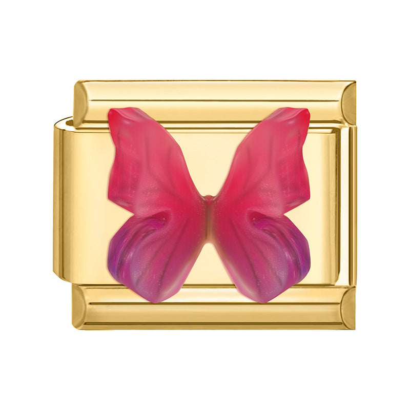 Wholesale Italian Charm Bracelet 9mm DIY Splicing Cute Creative Stainless Steel Composable Bracelet