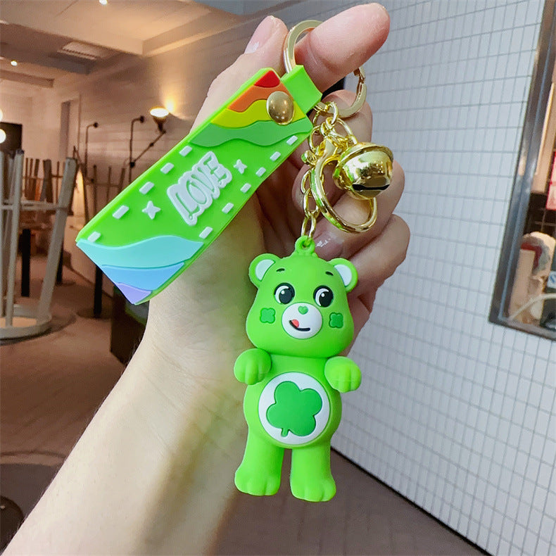 Wholesale Cartoon PVC Soft Glue Cute Keychain ACCVIP-KC-YueWei004