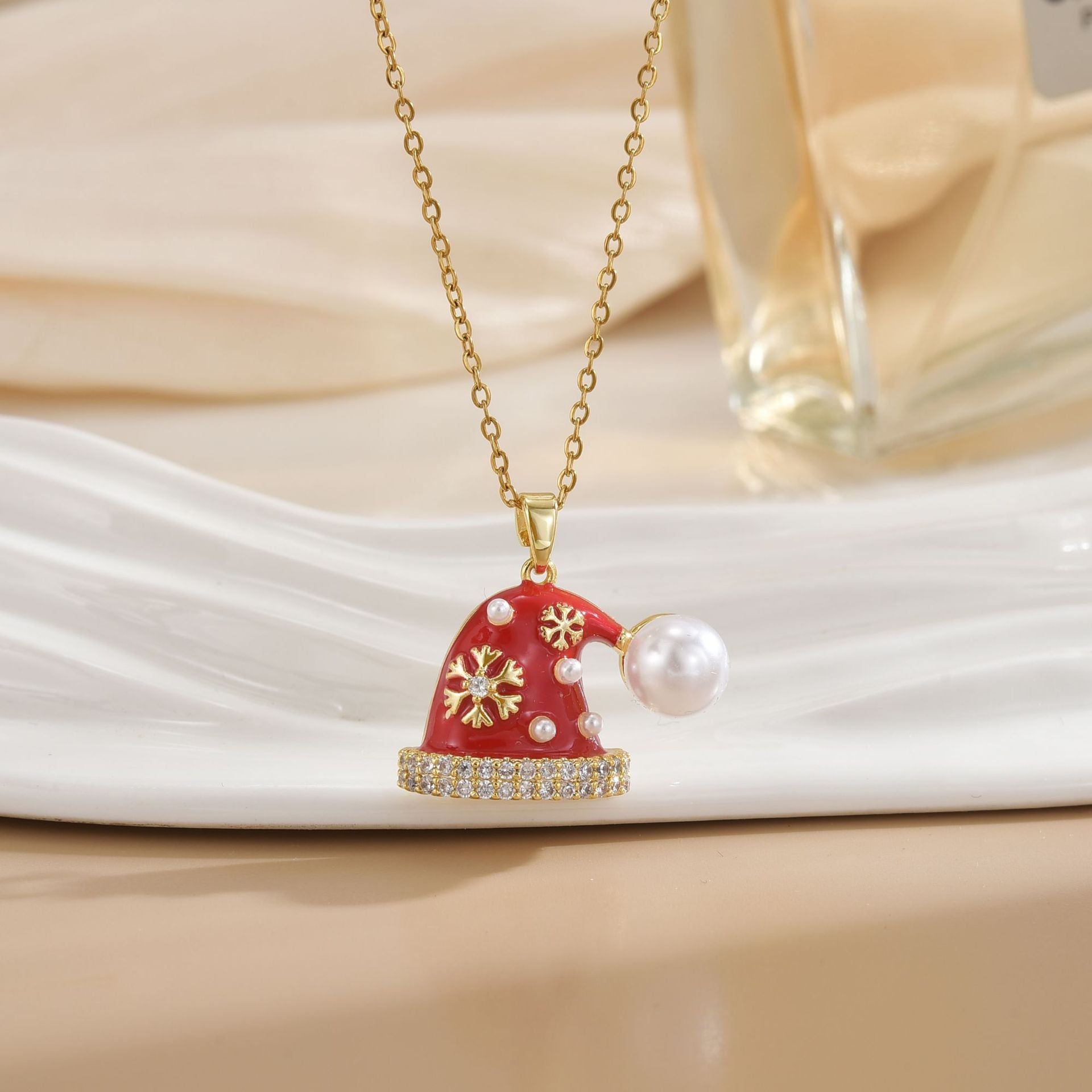 Wholesale Christmas choker necklace