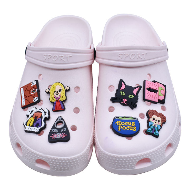 Wholesale Random 100pcs Witch Series Shoes Accessories Shoes Charms  ACC-SC-RYY053