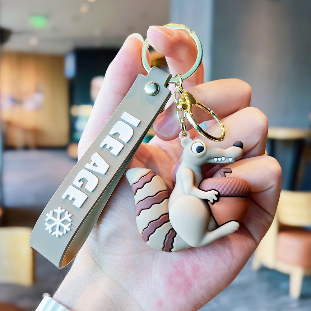 Wholesale Cartoon PVC Soft Keychains ACCVIP-KC-ErLu009