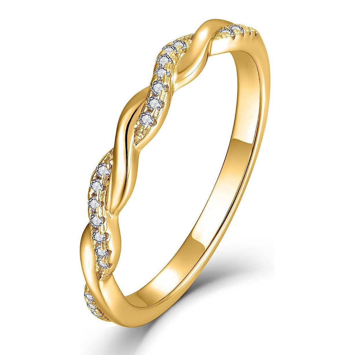 Wholesale s925 Sterling Silver Twist Ring