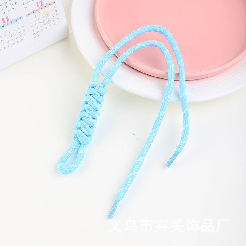 Wholesale  hand-woven rope diamond knot keychains