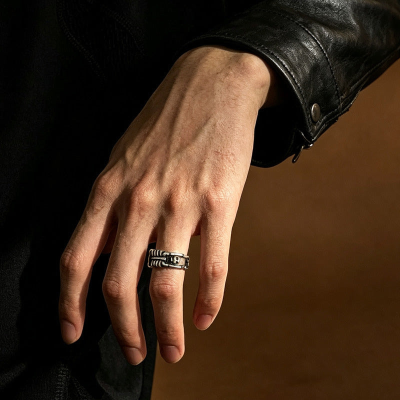 Wholesale Hip-Hop Skull Ring for Men,  Zinc Alloy  Jewelry Accessory