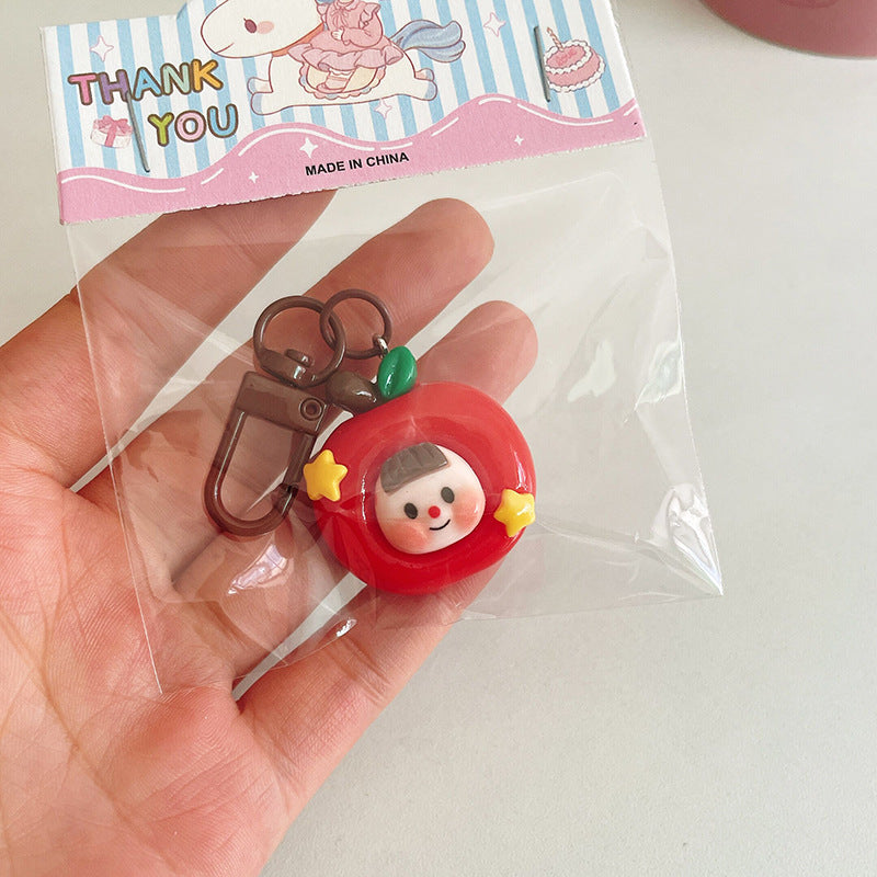 Wholesale Cartoon Multi-sister Christmas Keychain  Cute Girl Backpack