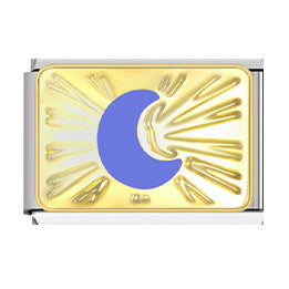 Wholesale Italian Charm Bracelet 9mm DIY Splicing Star Moon Stainless Steel Composable Bracelet