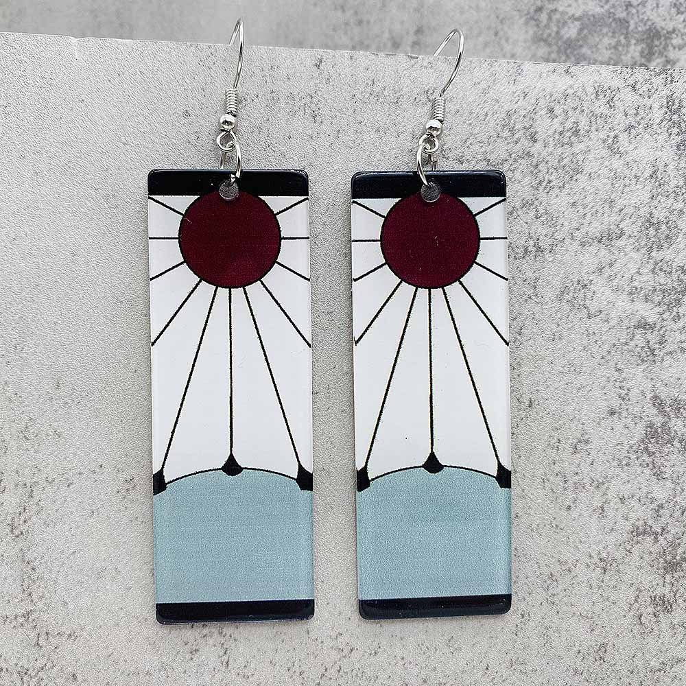 Wholesale Cartoon Butterfly Acrylic Anime Earrings ACC-ES-CY016