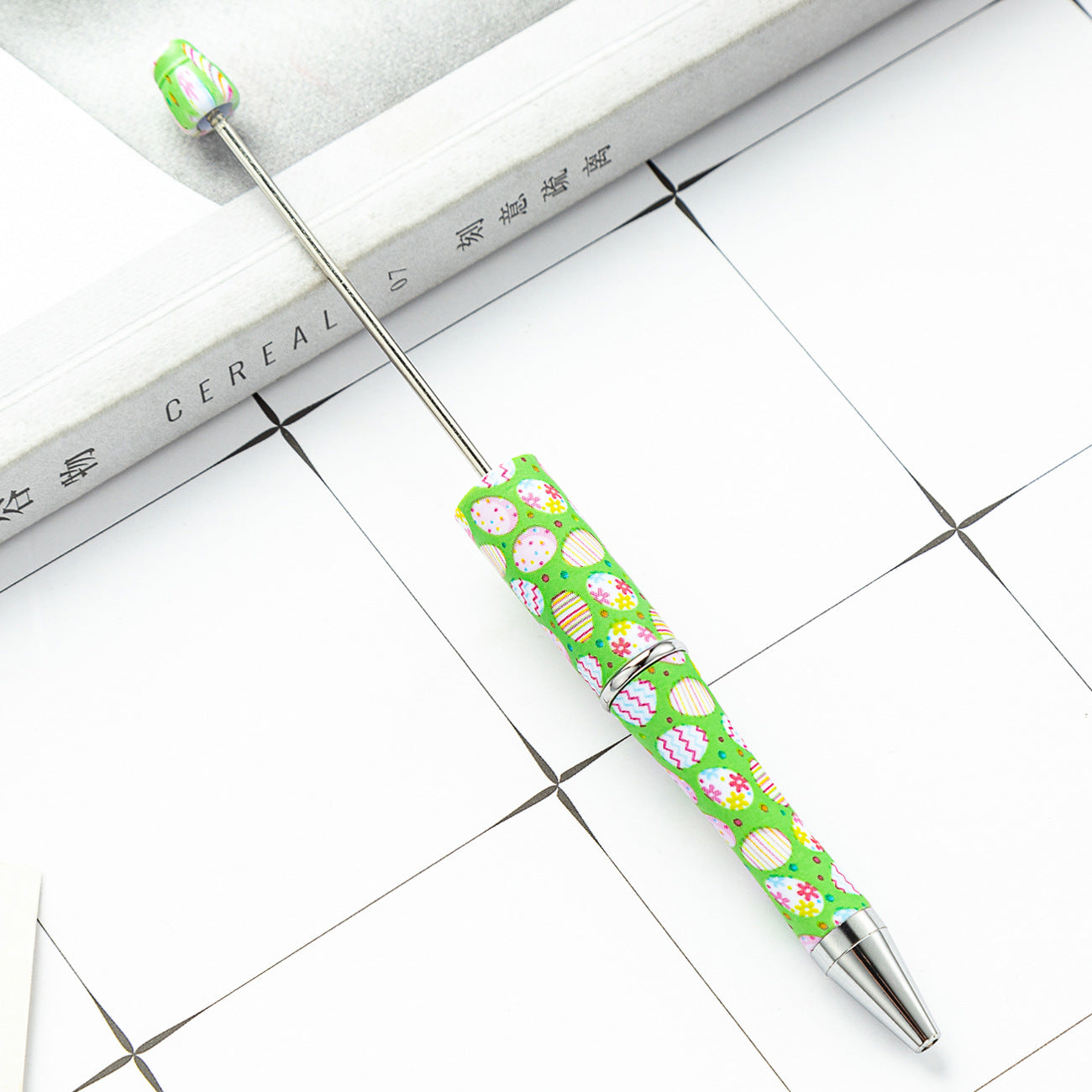 Wholesale Beadable Pens Easter Rabbit Series Plastic Pens DIY for Beaded