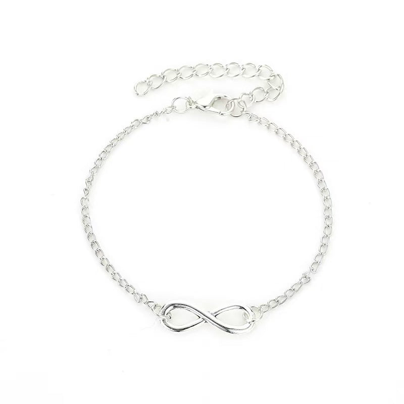 Wholesale Retro 8-Shaped Buckle Alloy Bracelet - Fashion Accessory for Everyday Wear,  Gift,  or Boutique Resale