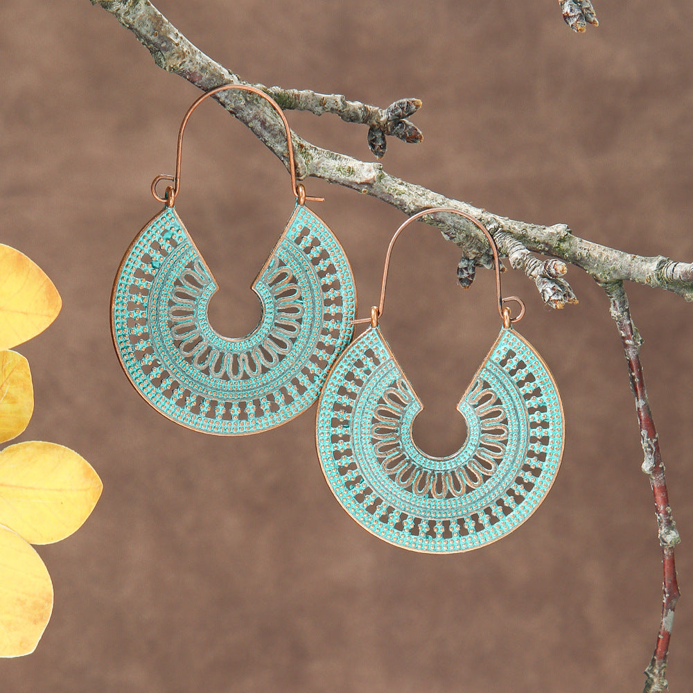 Wholesale Bohemian Long Tassel Earrings Zinc Alloy Jewelry Accessory