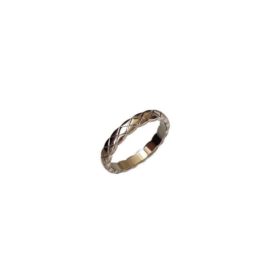 Wholesale Modern Rhombus Ring for Women,  Gold Plated Fashion Jewelry Accessory Gift
