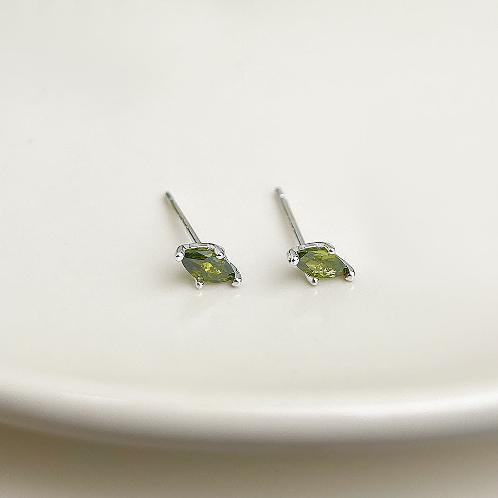 Wholesale  oil drop flower earrings