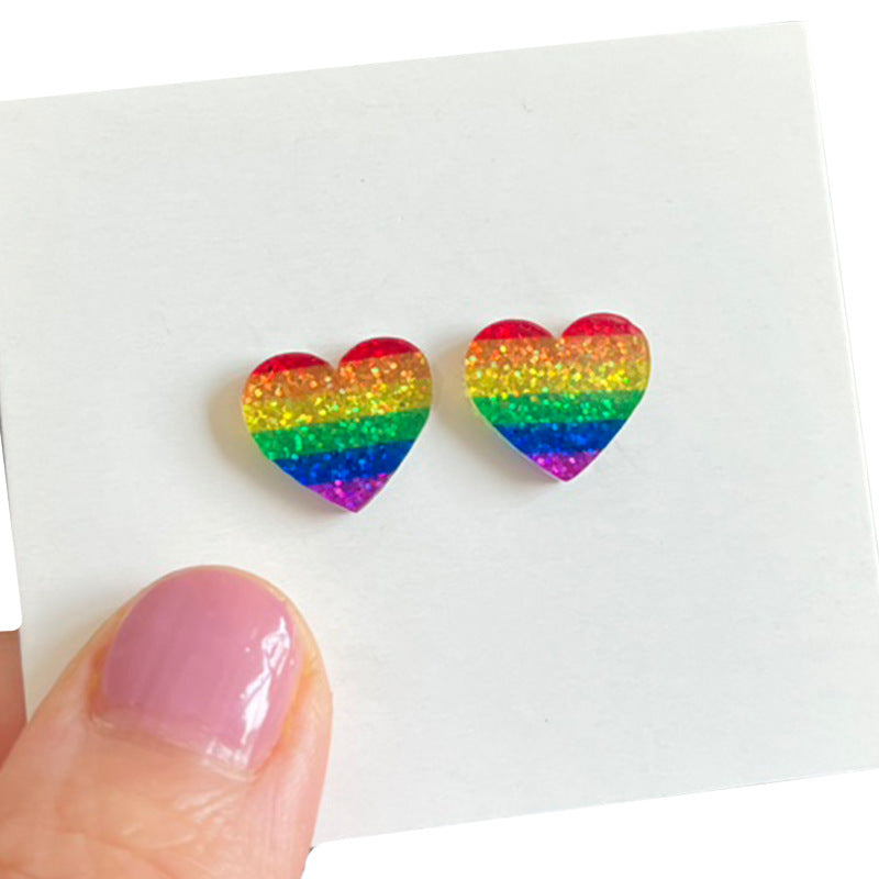 Wholesale  Rainbow Flag Earrings