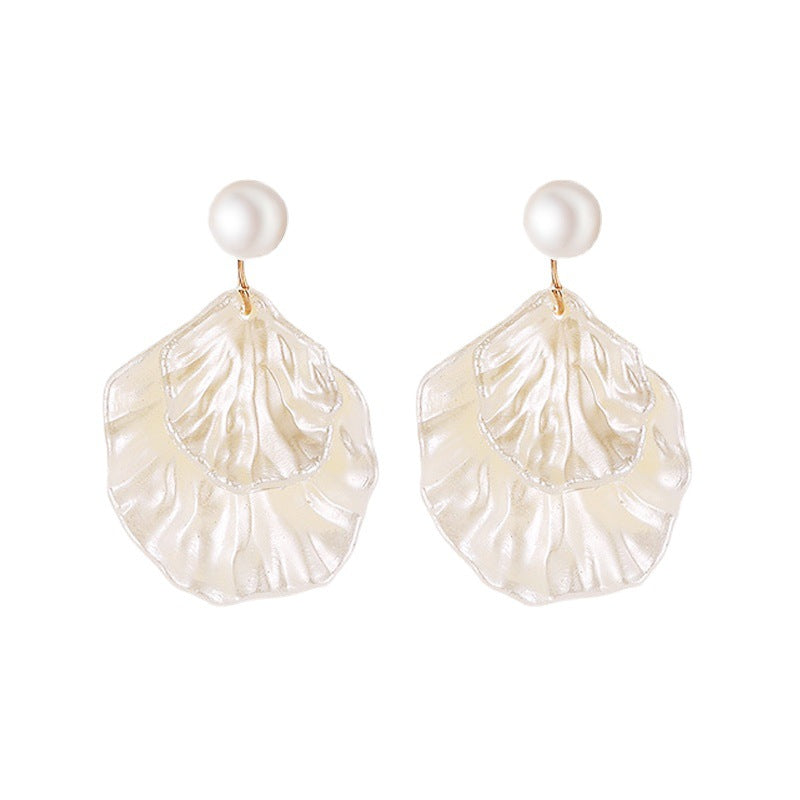Wholesale Pearl Shell Ladies Earrings Pearl Earrings ACC-ES-MY016