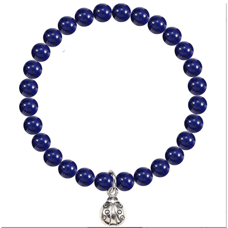 Wholesale Stone Bracelet Ladybug Pendant Bracelet ACC-BT-zhixiang003