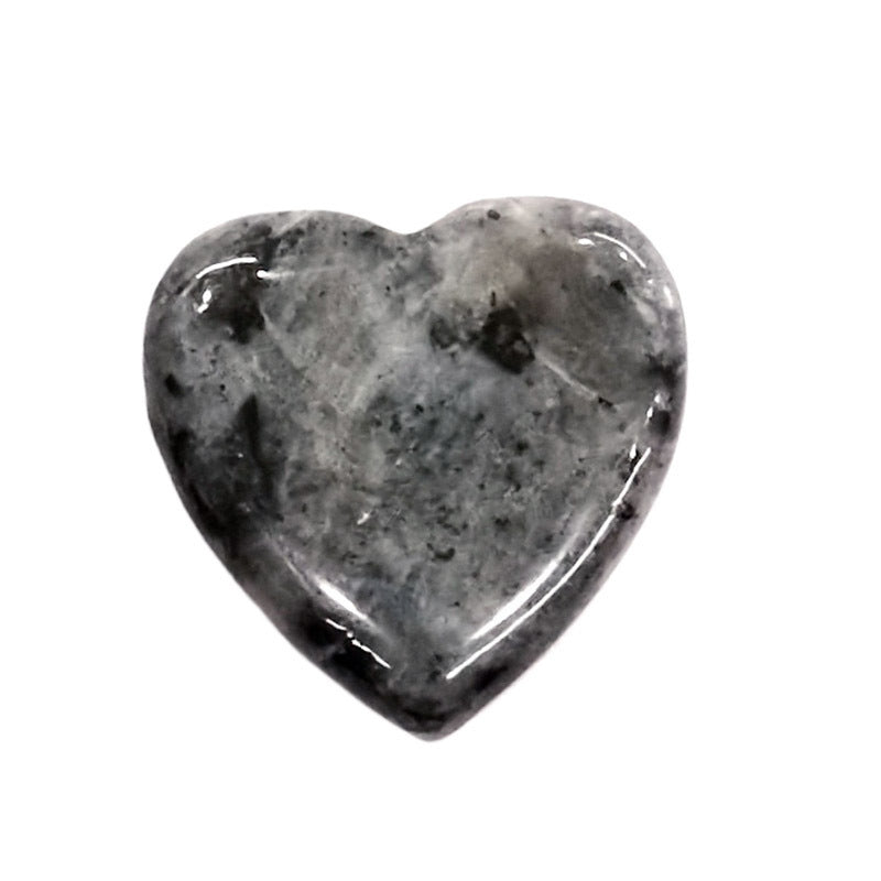 Wholesale natural crystal 20mm love pendant
