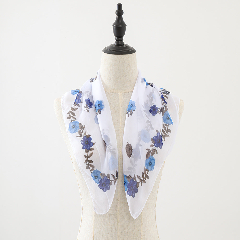 Wholesale Leopard print large square scarf