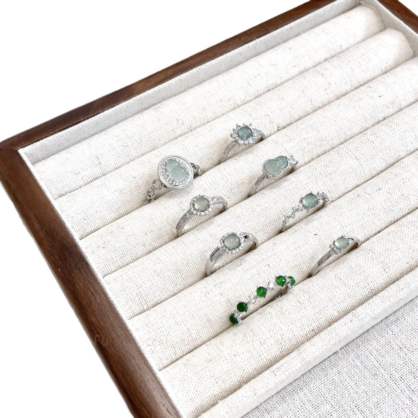 Wholesale  Bead Zircon Gourd Ring