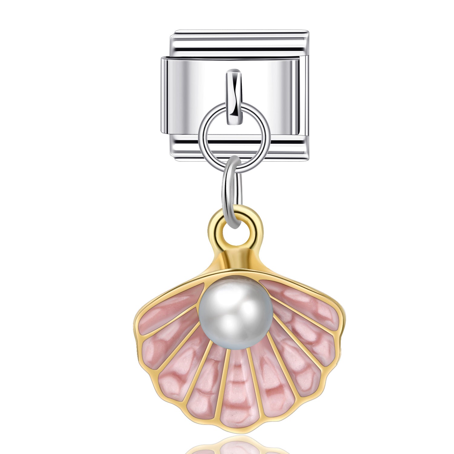 Wholesale 10pcs Italian Charm Bracelet 9mm DIY Splicing Fruit Rainbow Stainless Steel Composable Bracelet