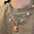 Wholesale  Beaded Color Necklace  Clavicle Chain