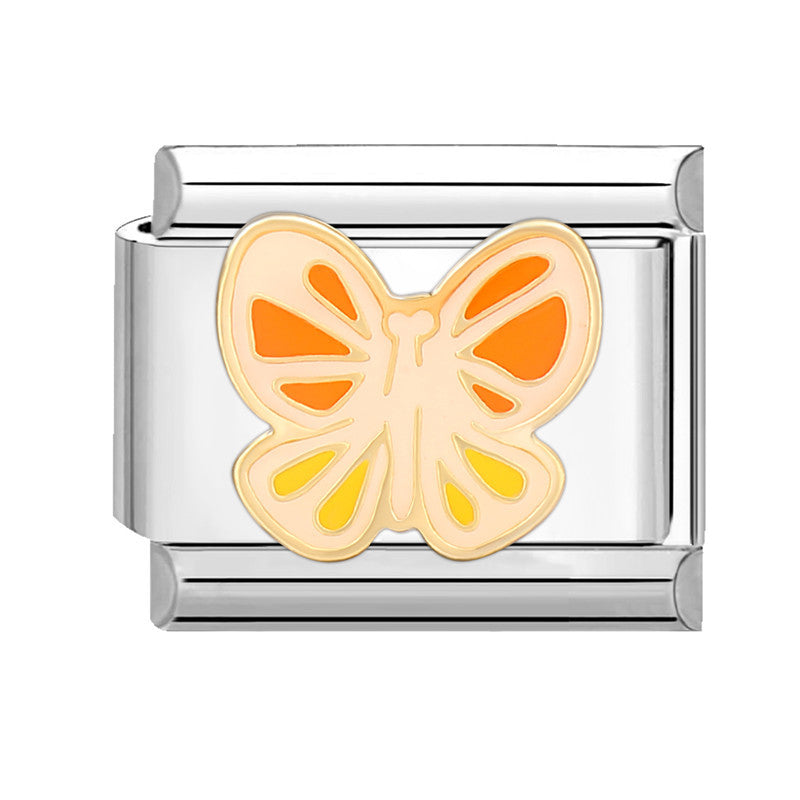 Wholesale Italian Beaded Bracelet 9mm DIY Splicing Removable Stainless Steel Combinable Bracelet