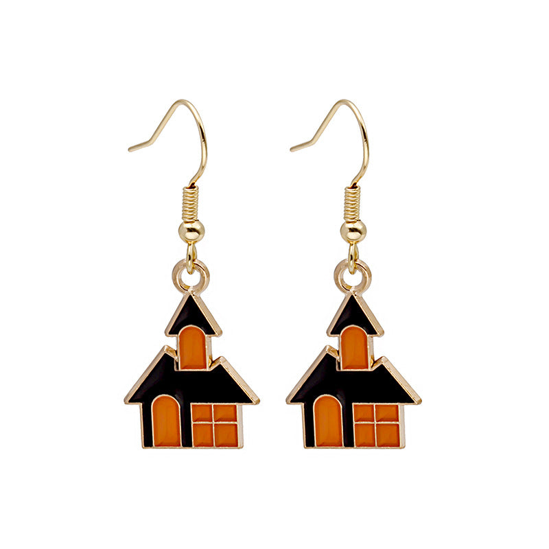 Wholesale  Pumpkin Head Earrings