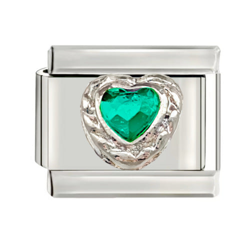 Wholesale  Italian Charm Starter Bracelets DIY square Single Section Creative Stainless Steel Composable Bracelet