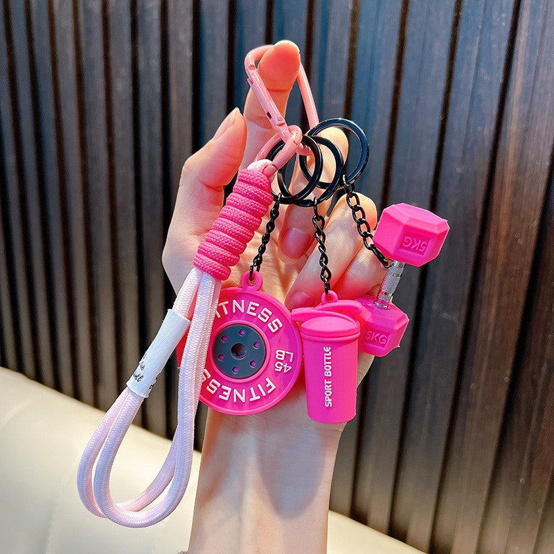 Wholesale Acrylic Tennis Tassel Keychain - Trendy Car Key Accessory for Everyday Use
