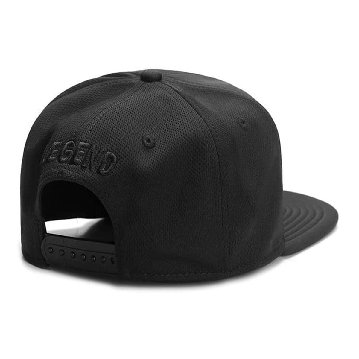 Wholesale Black Mesh Breathable  Hip Hop Sports Flat Cap Baseball Cap