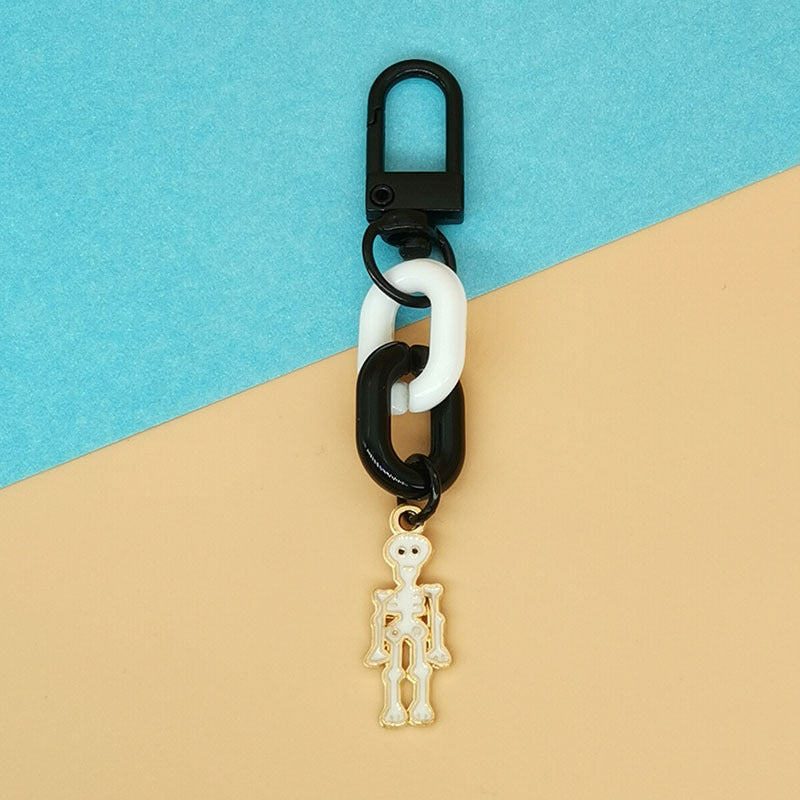 Wholesale Halloween Skull Bat Ghost Keychains ACC-KC-Haol002