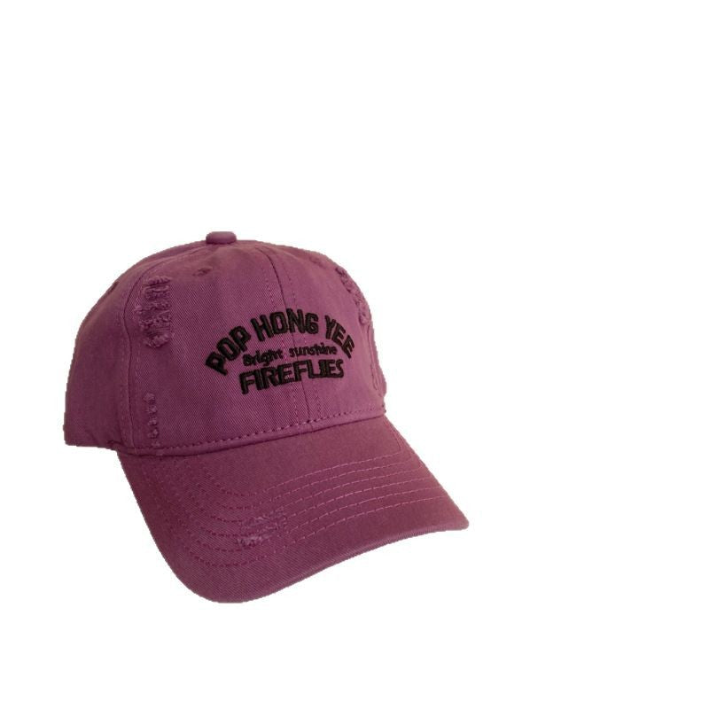 Wholesale Children's alphabet embroidered baseball cap