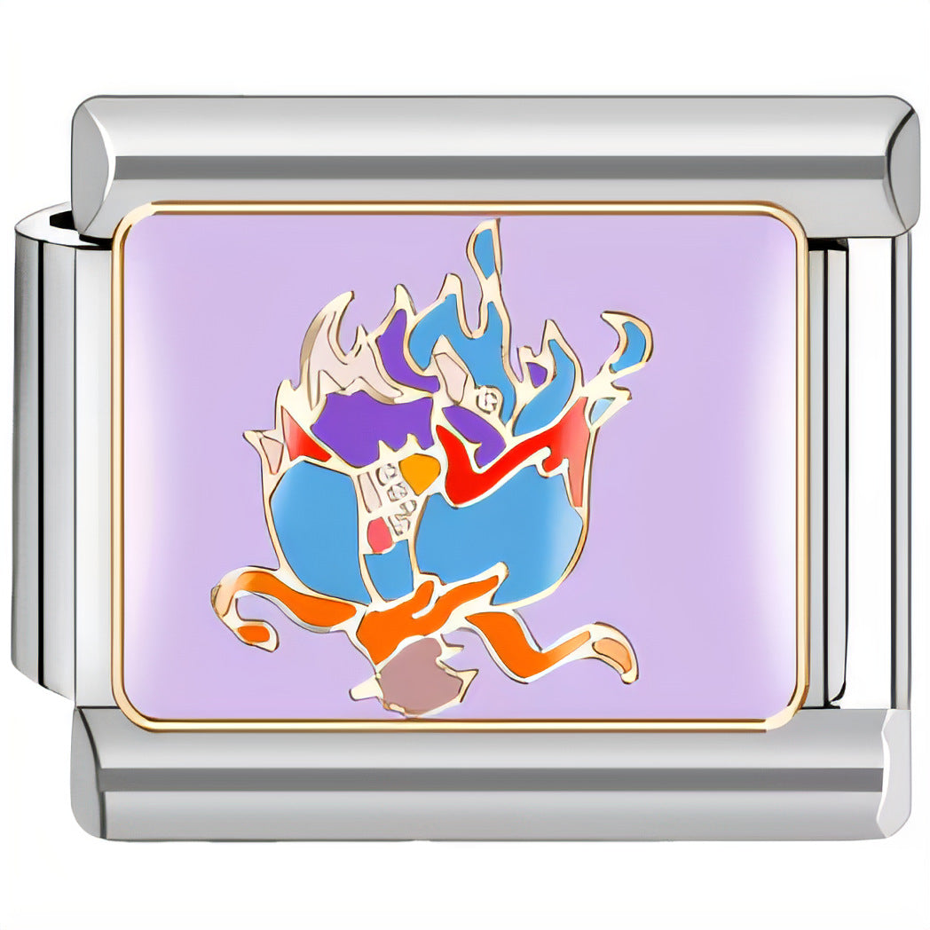 Wholesale Italian Charm Bracelet 9mm DIY Splicing Creative Cartoon Stainless Steel Composable Bracelet