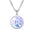Wholesale Twelve constellation simple alloy pendant necklace