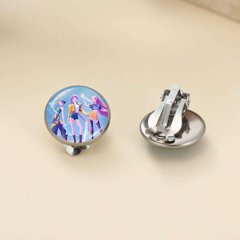 Wholesale  DIY Earrings Painless No-Ear-Piercing Ear Clips kpop