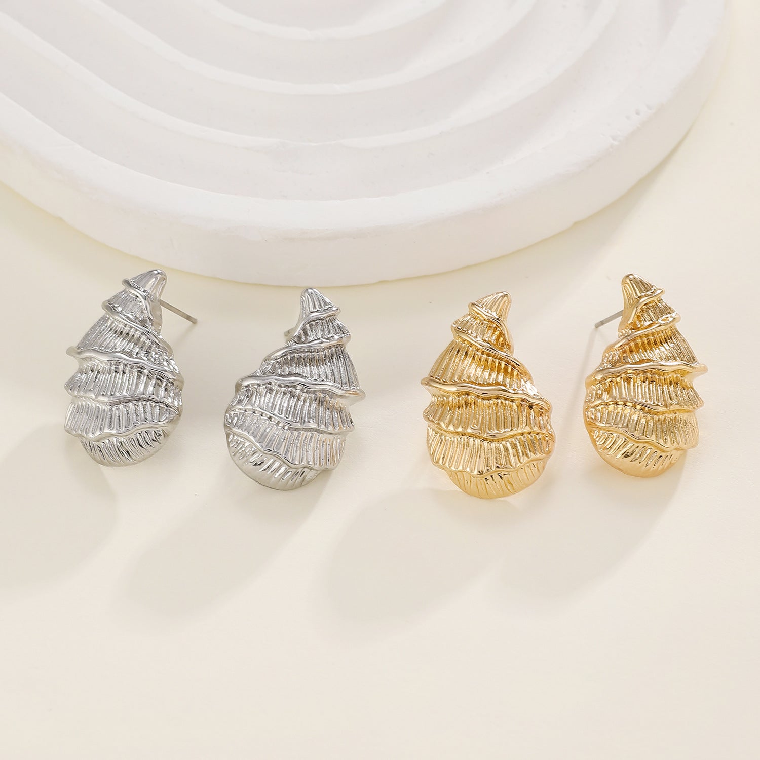 Wholesale alloy simple personality earrings