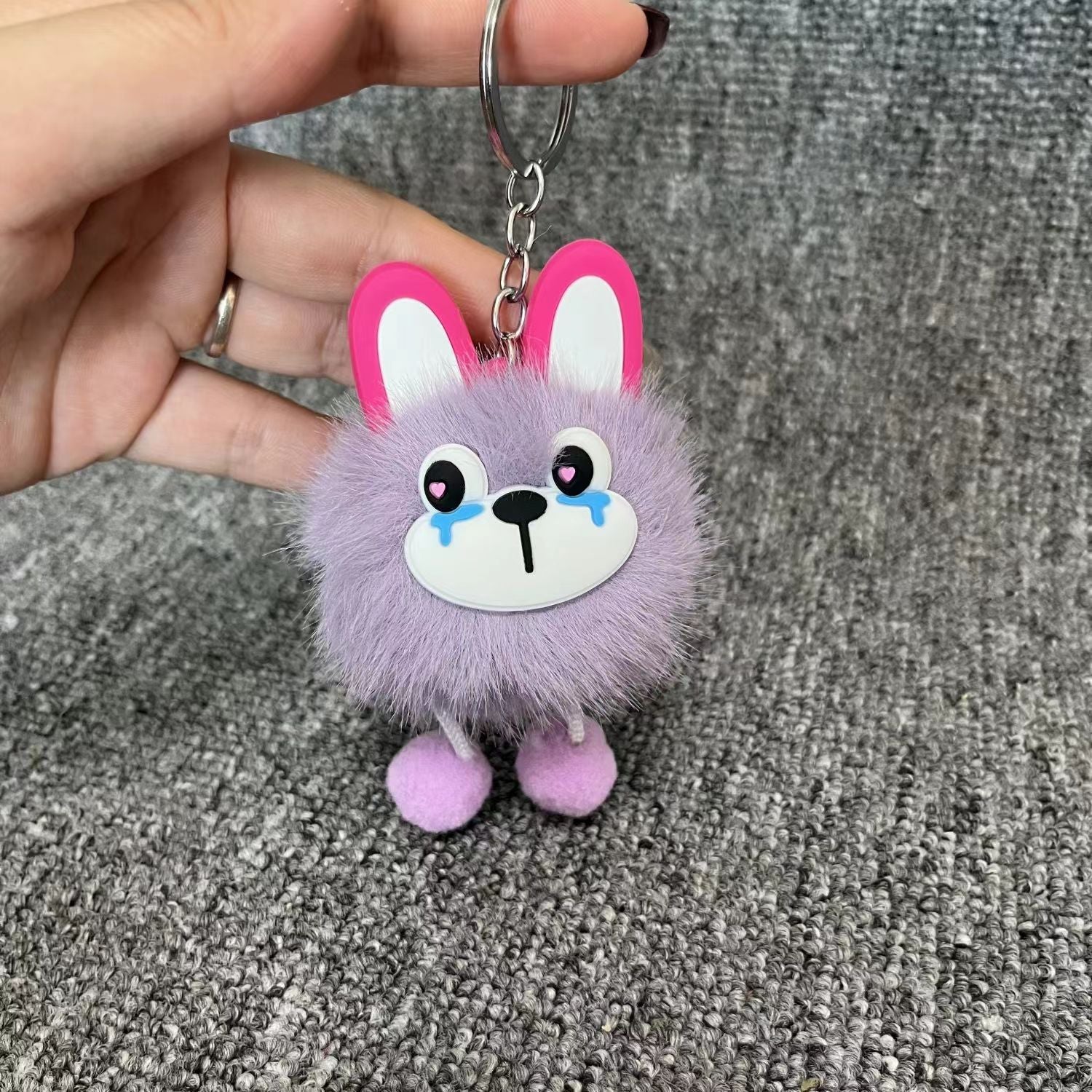 Wholesale Rabbit Plush Pendant Keychains ACC-KC-ChenChen001