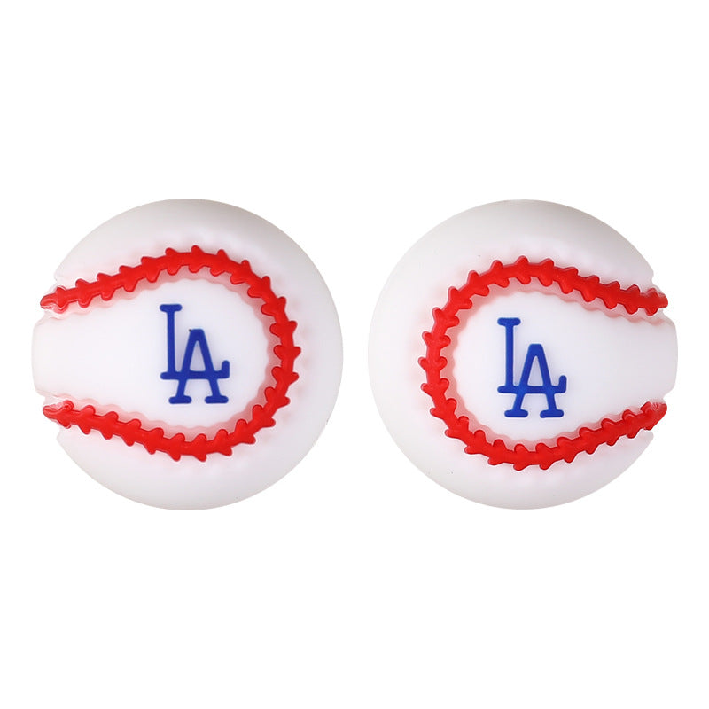 Wholesale 20pcs Baseball Football Focal Beads DIY Bead Accessories ACC-BDS-RongFa056