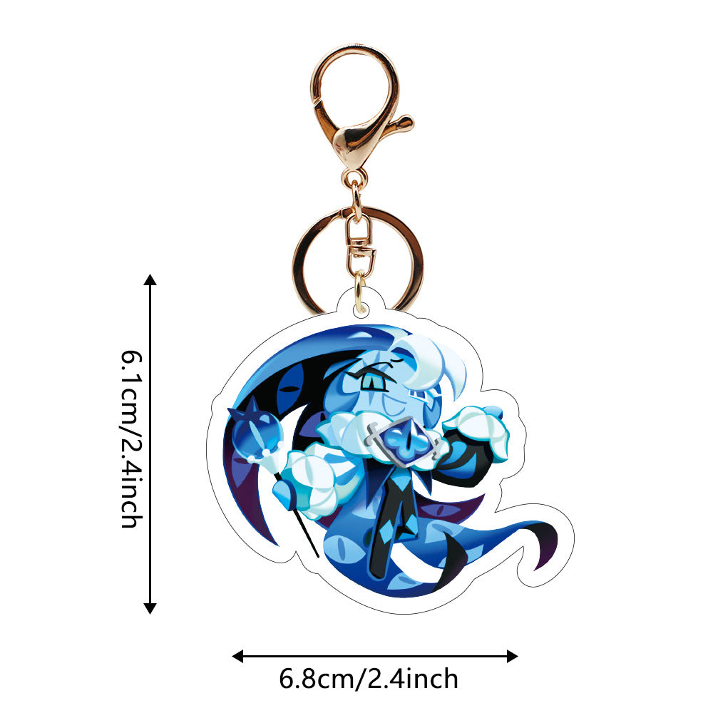 Wholesale  Cookie Acrylic Keychain  ACCVIP