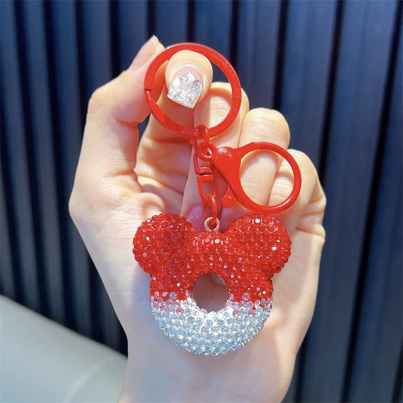 Wholesale Cartoon Cute Diamond Hollow Keychains ACC-KC-WoAn012