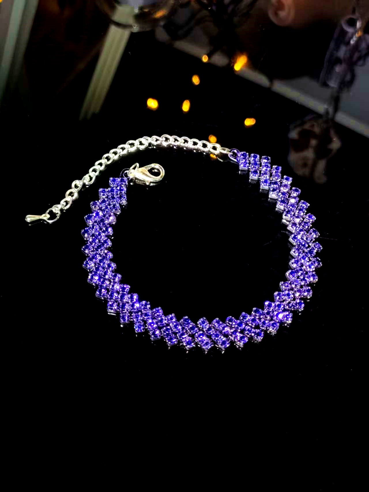 Wholesale  super flash full diamond bracelet