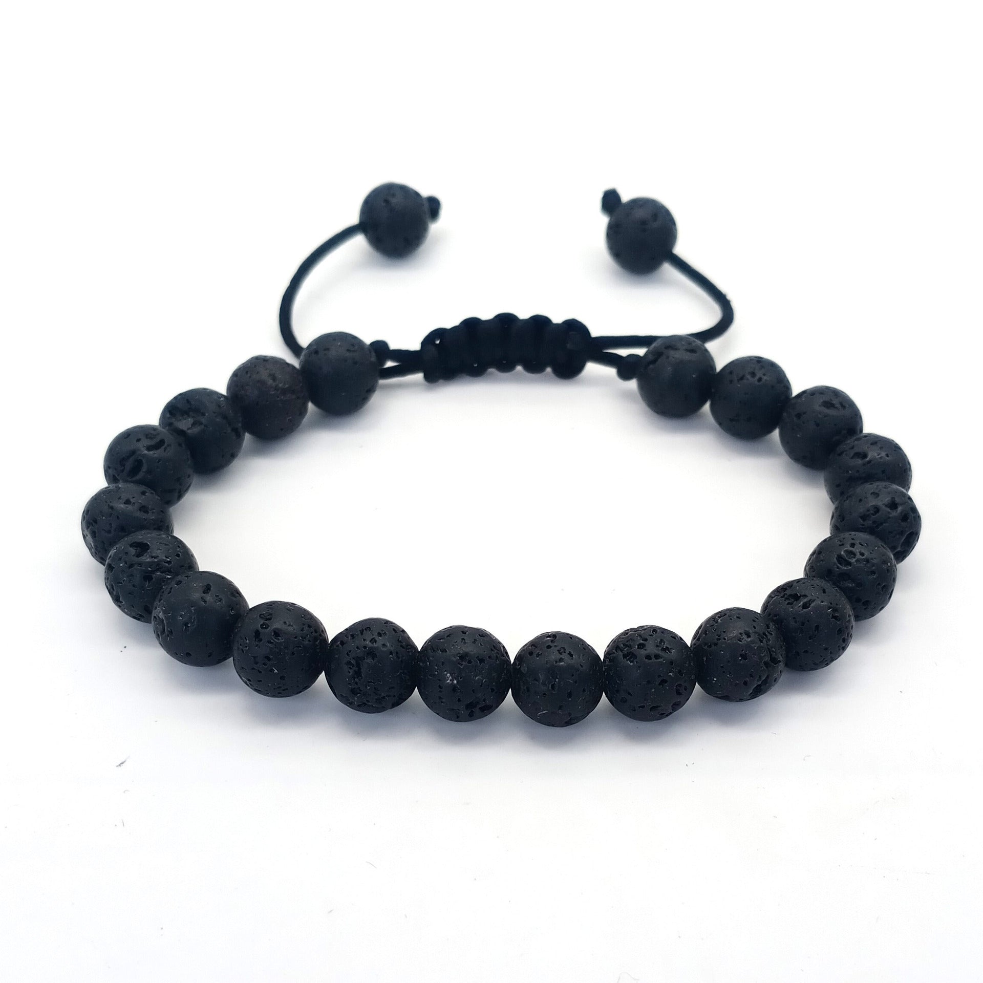Wholesale 8MM Natural Stone Colorful Stone Crystal Beads Adjustable Bracelet ACC-B T-ZhongH023