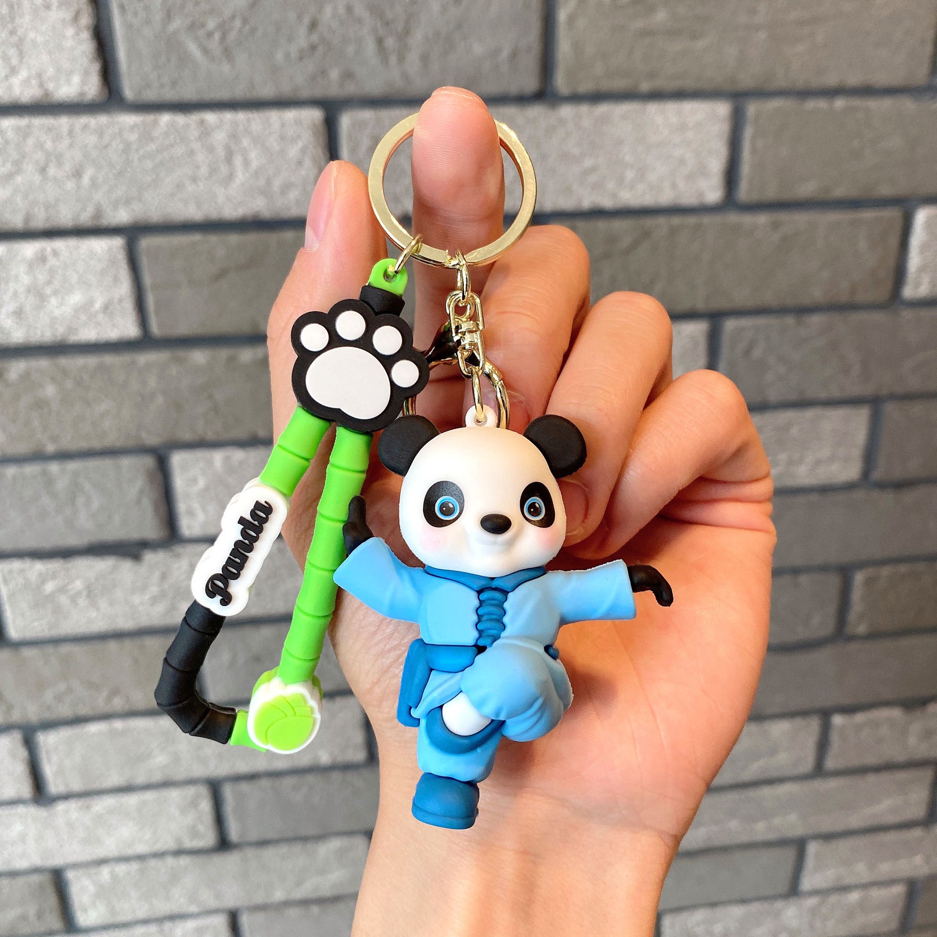 Wholesale Cartoon Cute Silicone Keychain ACC-KC-Lanb008