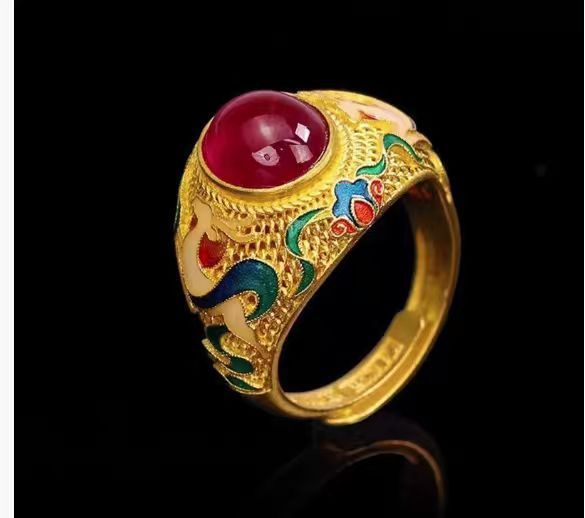 Wholesale Zinc Alloy Vintage Style Adjustable Ring Filigree Design Gift for Women