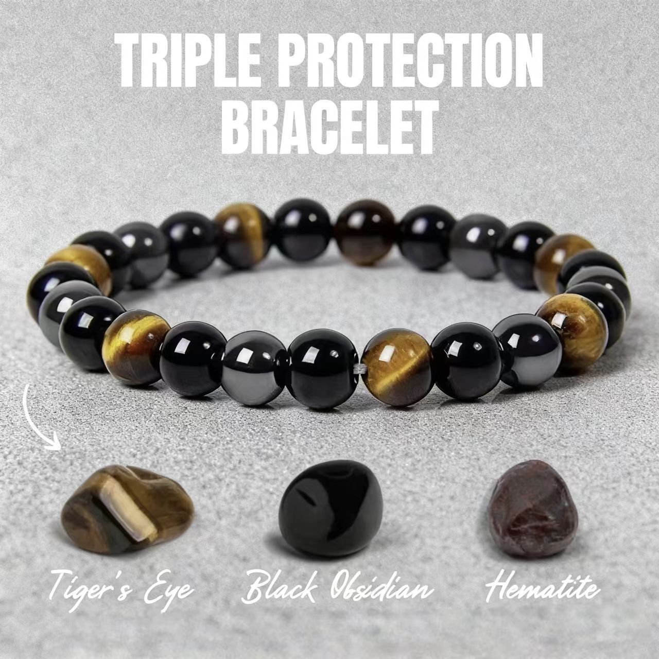 Wholesale Natural stone beaded bracelet suitable for both men and women