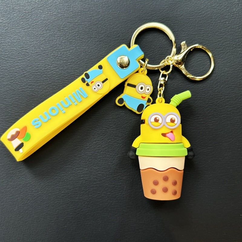 Wholesale Cartoon PVC Soft Glue Keychain ACCVIP-KC-WuY003