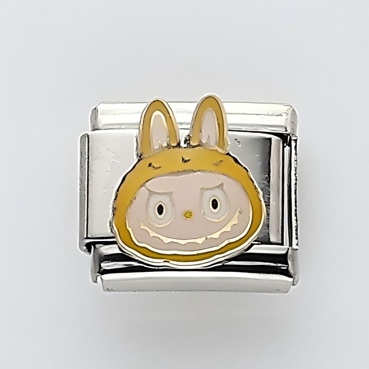 Wholesale 10pcs Italian Charm Bracelet 9mm DIY Splicing Cartoon Character Stainless Steel Composable Bracelet