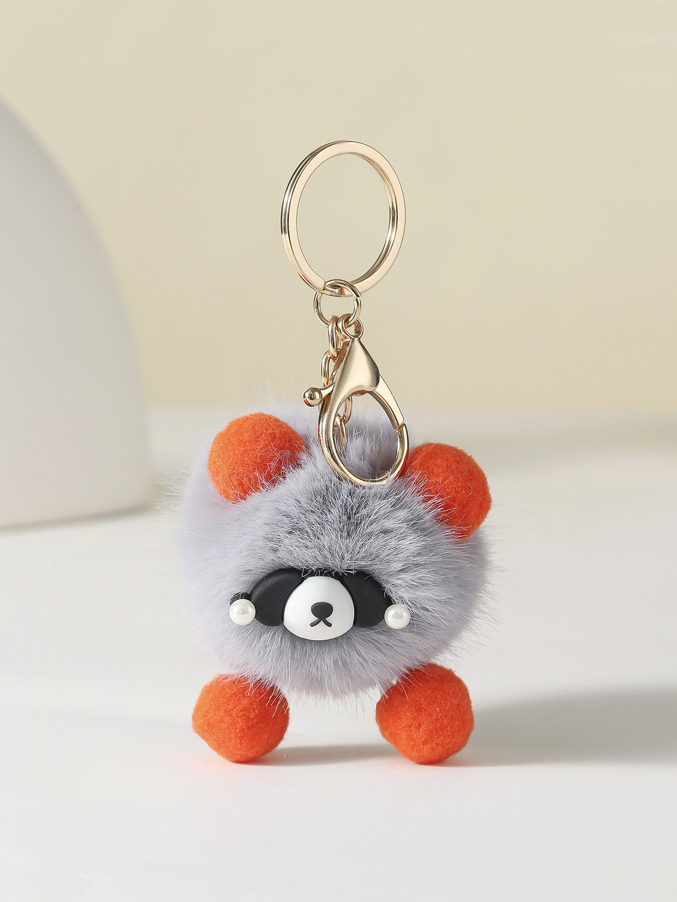 Wholesale Cartoon Cute Plush Bear Keychain Creative Keychain ACC-KC-RongR023