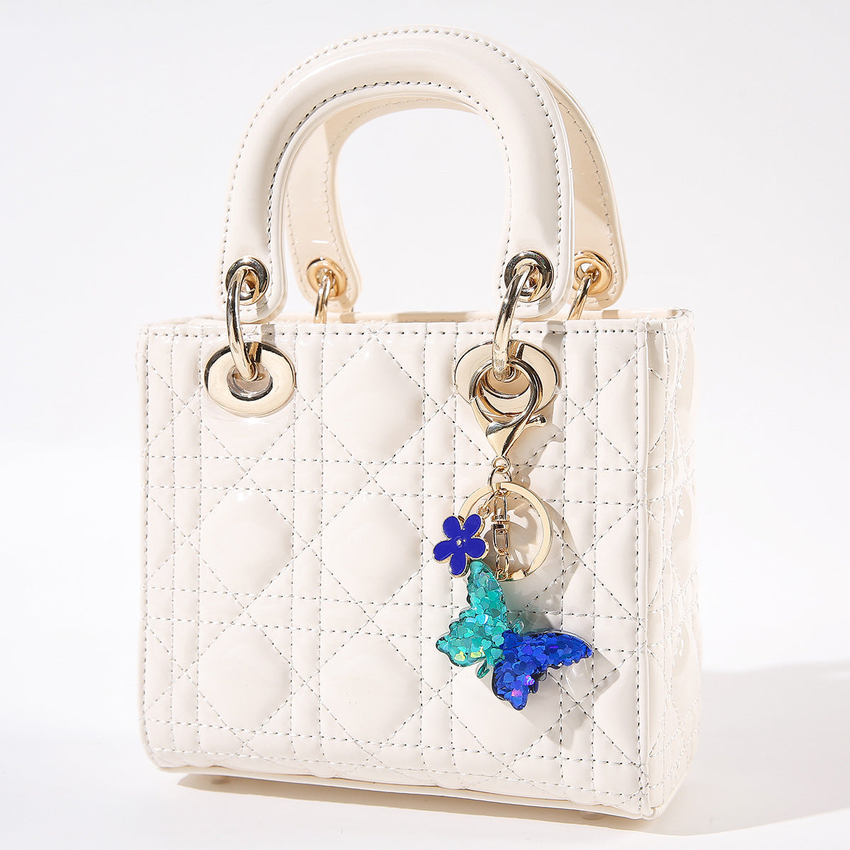 Wholesale Fashion Flower Butterfly Keychain