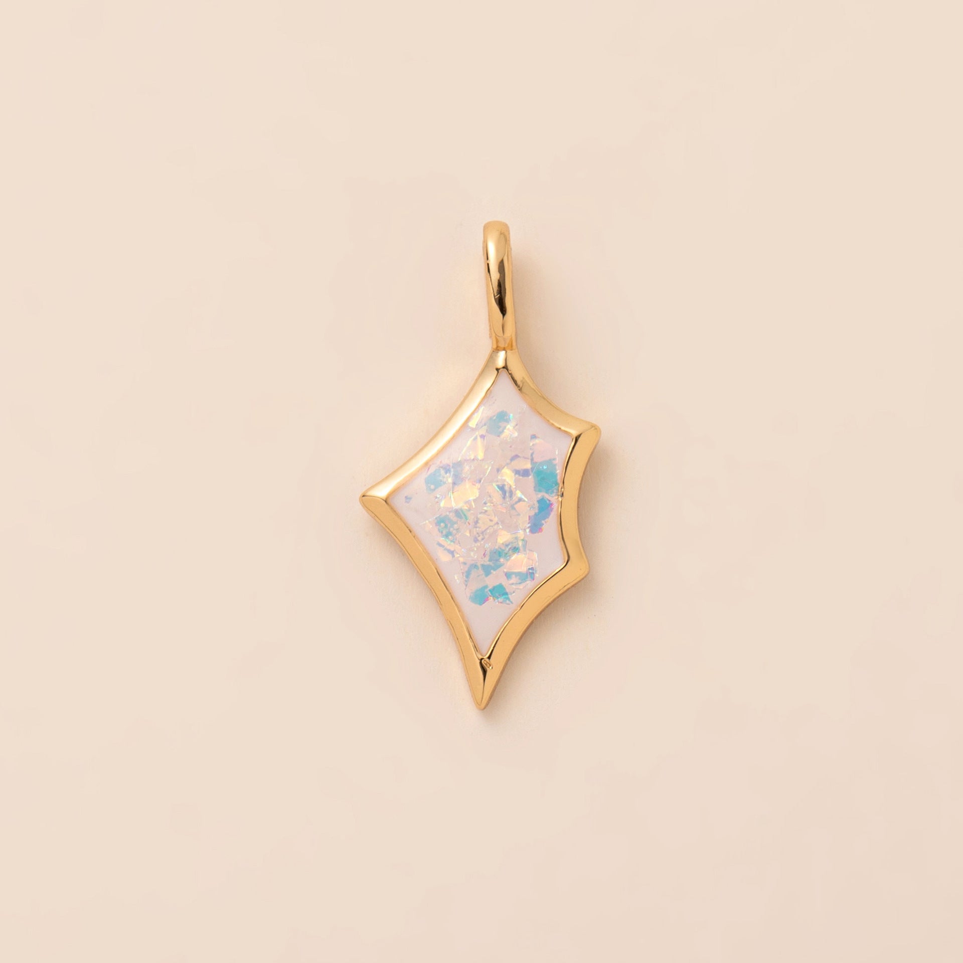 Wholesale Titanium Steel Moon DIY Eyes Cross Bamang Star Pendant Light Luxury  Necklace