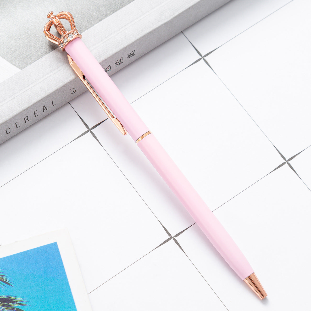 Wholesale Back to School Crown Pen Cute Crown Ballpoint Pen